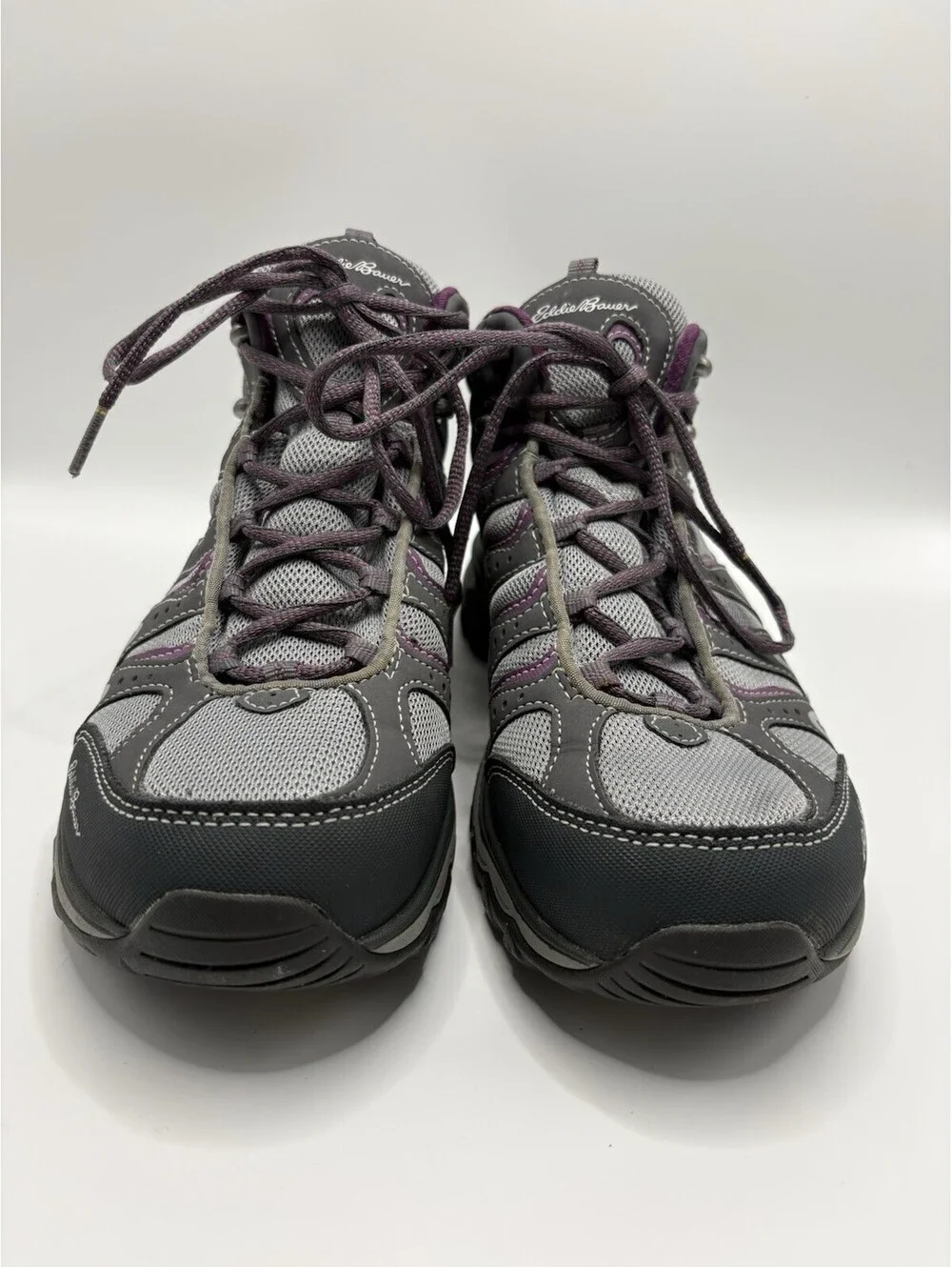 Eddie Bauer Lukla Pro Waterproof Light Weight Hikers Women’s Sz 9 Cinder Gray